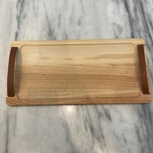 Barista wooden tray